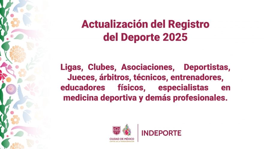 Registro de Deportistas